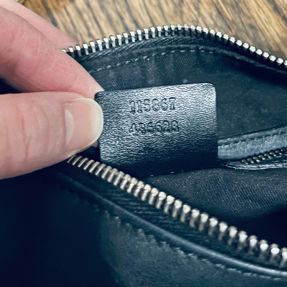 GUCCI Black Leather Medium Horsebit Hobo Shoulder Bag - Picture 14 of 14